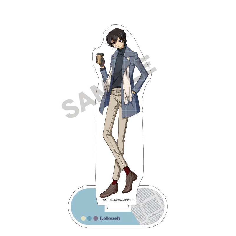 Code Geass Lelouch of the Rebellion Crux Acrylic Stand Lelouch Casual Outfit