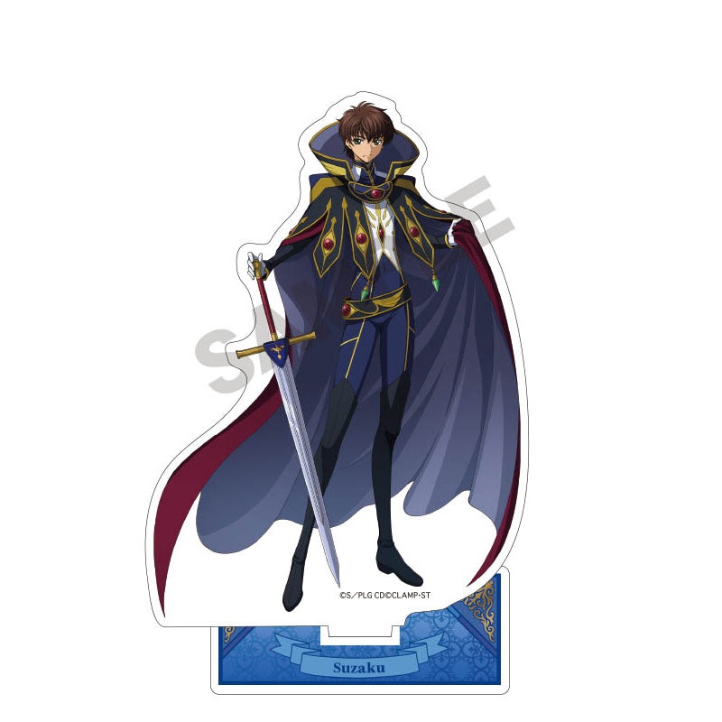 Code Geass Lelouch of the Rebellion Crux Acrylic Stand Suzaku Knight of Zero