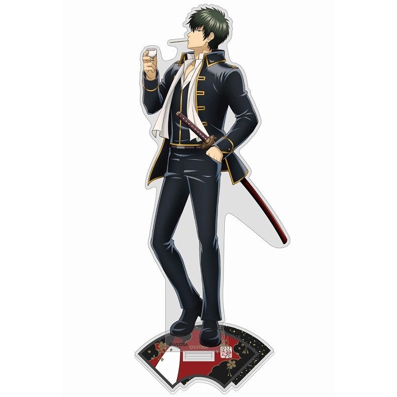Gintama Cospa Original Illustration Hijikata Toushirou Acrylic Stand (Large) Food Stall Eating Tour Ver.