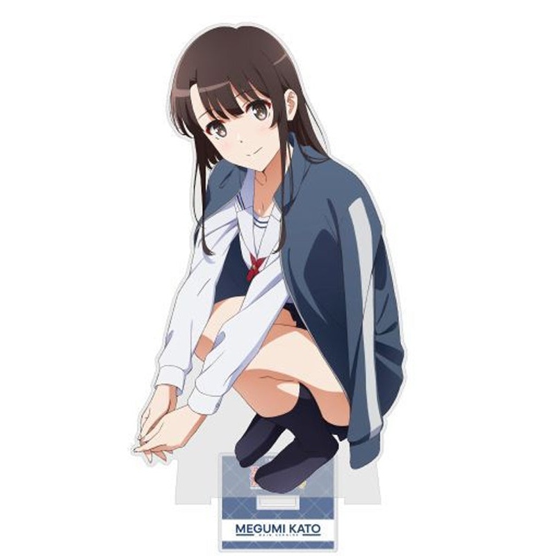 Saekano: How to Raise a Boring Girlfriend Cospa Original Illustration Kato Megumi Acrylic Stand (Large) Casual Outfit Ver.