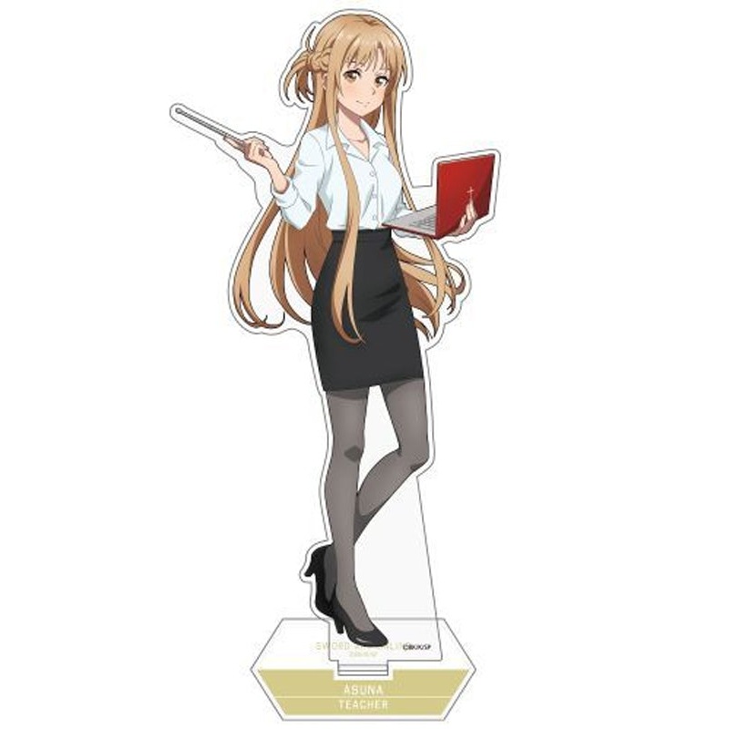 Sword Art Online Cospa Original Illustration Asuna Work Experience Acrylic Stand (Large) Teacher Ver.