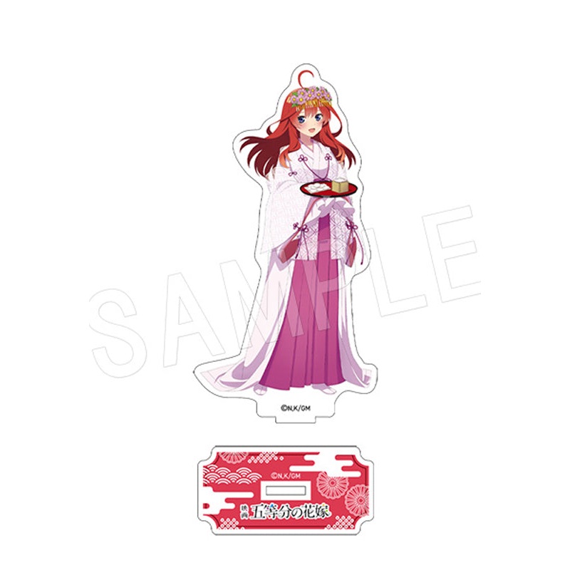 The Quintessential Quintuplets Movie Chugai Mining Acrylic Stand Miko Ver. Itsuki