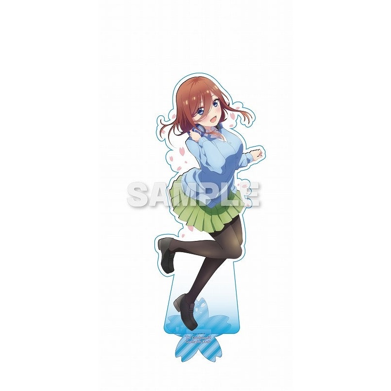 The Quintessential Quintuplets Movie Stella Notes Acrylic Stand Second Run Illustration Ver. Nakano Miku