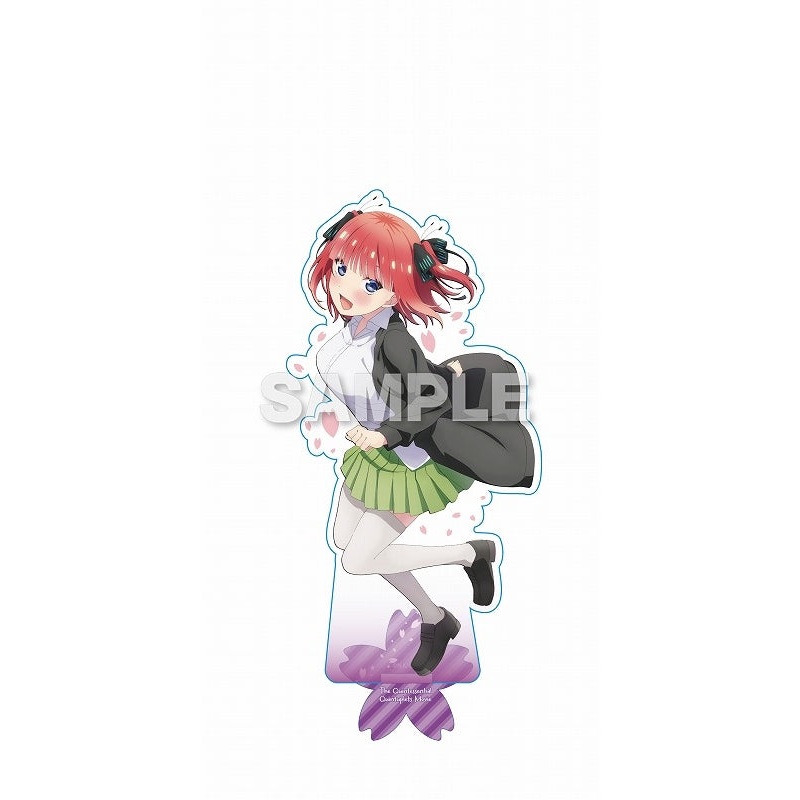 The Quintessential Quintuplets Movie Stella Notes Acrylic Stand Second Run Illustration Ver. Nakano Nino