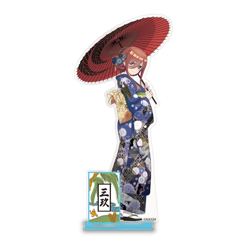 The Quintessential Quintuplets TOKYOGETS Hanafuda Pattern Acrylic Stand Miku