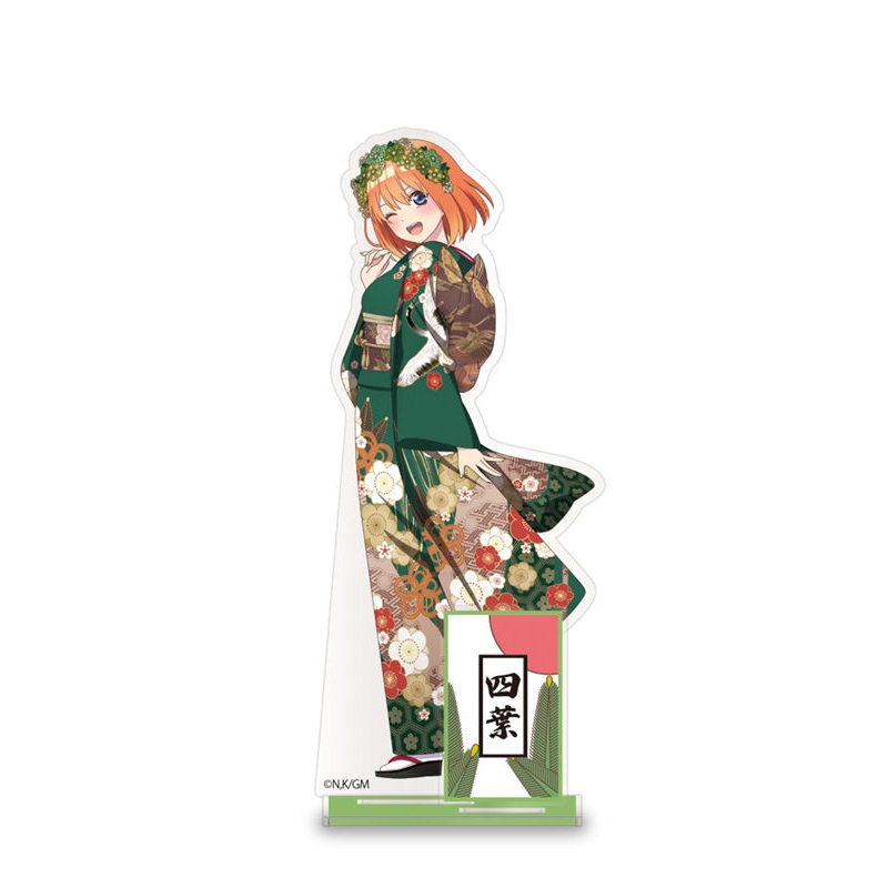 The Quintessential Quintuplets TOKYOGETS Hanafuda Pattern Acrylic Stand Yotsuba