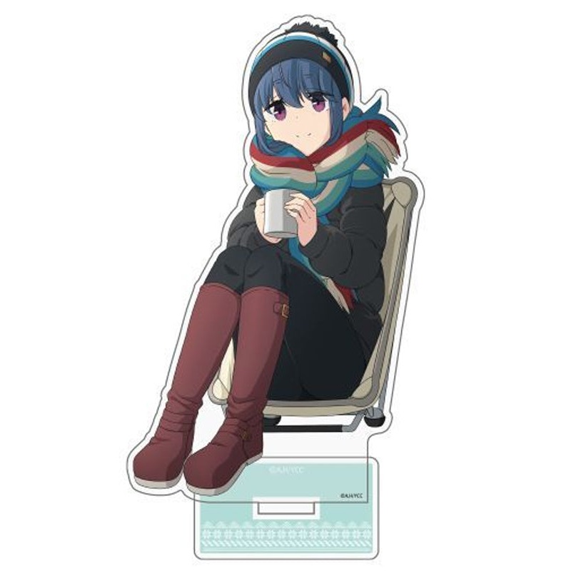 Yurucamp Cospa Winter Camp Shima Rin Acrylic Stand