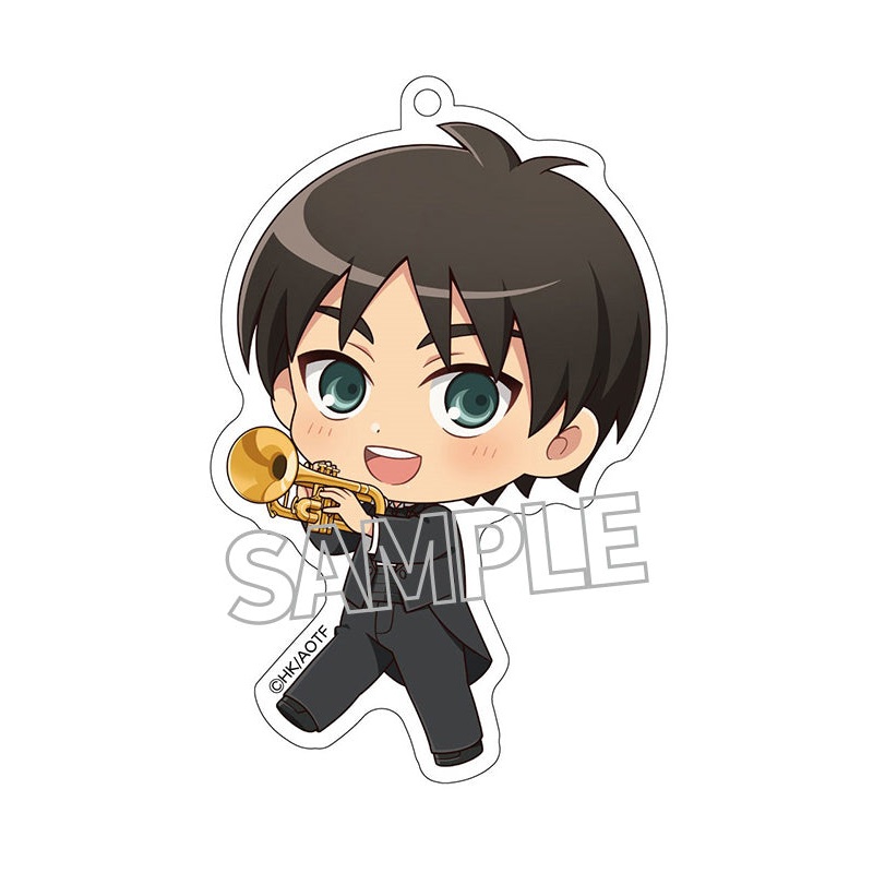 Attack on Titan Matsumoto Shoji Original Illustration Acrylic Key Chain (Concert) Eren