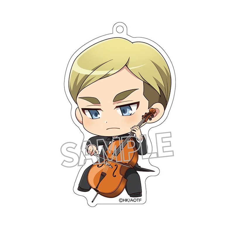 Attack on Titan Matsumoto Shoji Original Illustration Acrylic Key Chain (Concert) Erwin