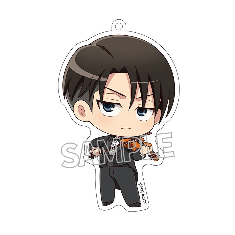 Attack on Titan Matsumoto Shoji Original Illustration Acrylic Key Chain (Concert) Levi