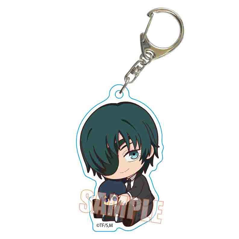 Chainsaw Man Bell House GyuGyutto Acrylic Key Chain Himeno