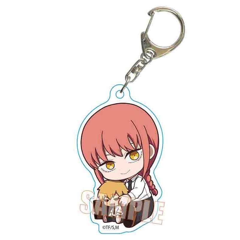 Chainsaw Man Bell House GyuGyutto Acrylic Key Chain Makima