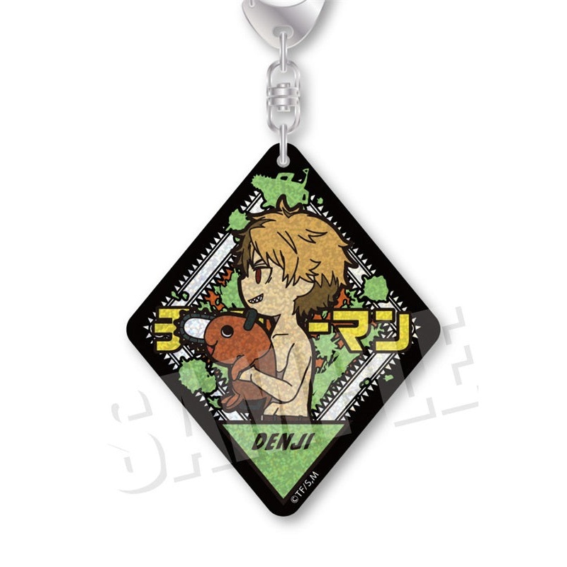 Chainsaw Man Empty VETCOLO Glitter Acrylic Key Chain 01 Denji