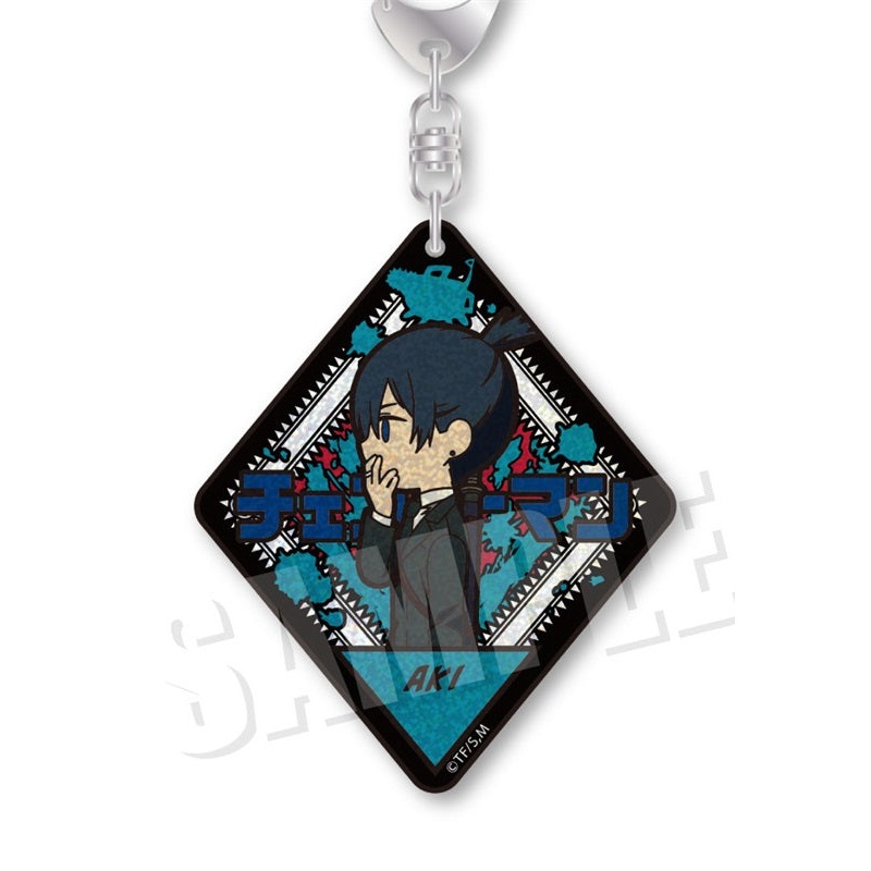 Chainsaw Man Empty VETCOLO Glitter Acrylic Key Chain 03 Hayakawa Aki
