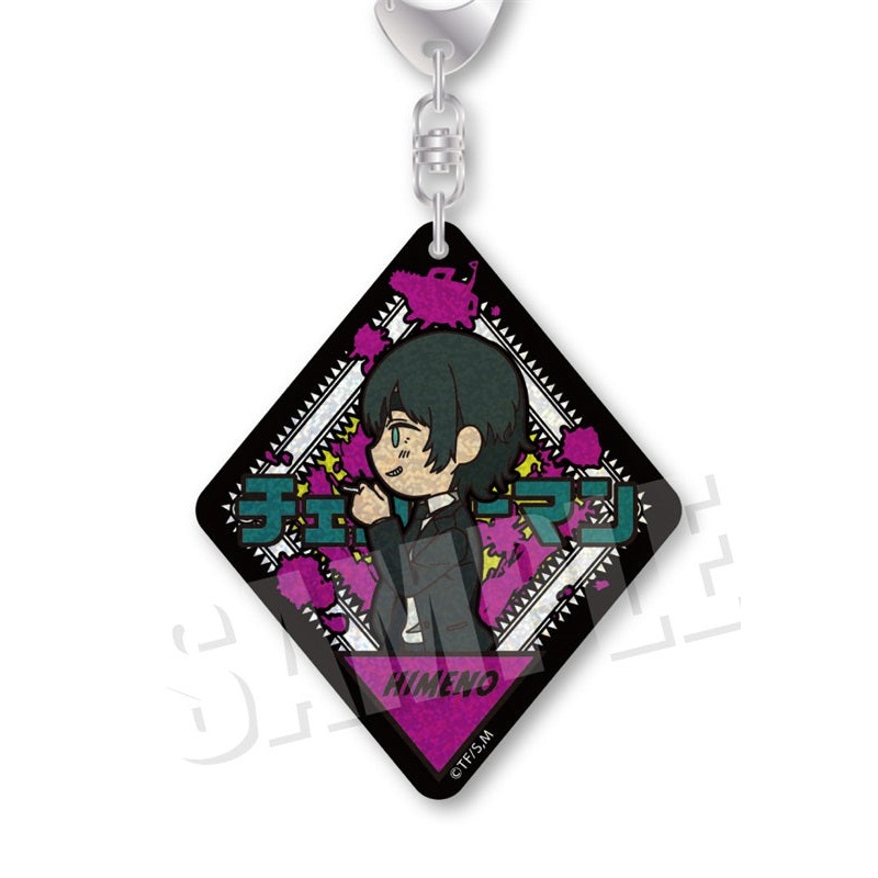 Chainsaw Man Empty VETCOLO Glitter Acrylic Key Chain 04 Himeno