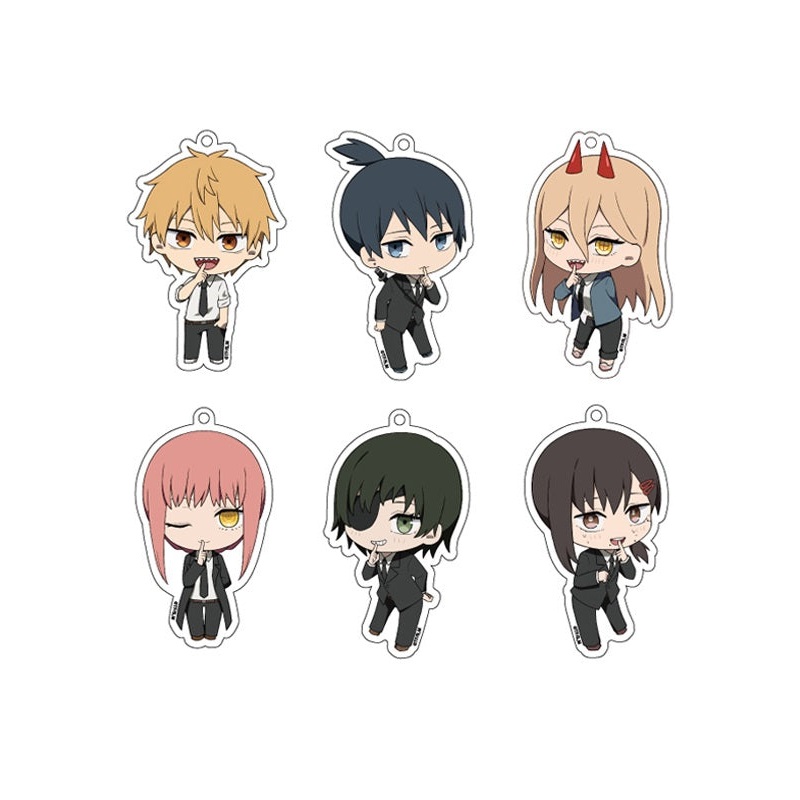 Chainsaw Man Ponycanyon Planning Himegoto Collection Trading Acrylic Key Chain