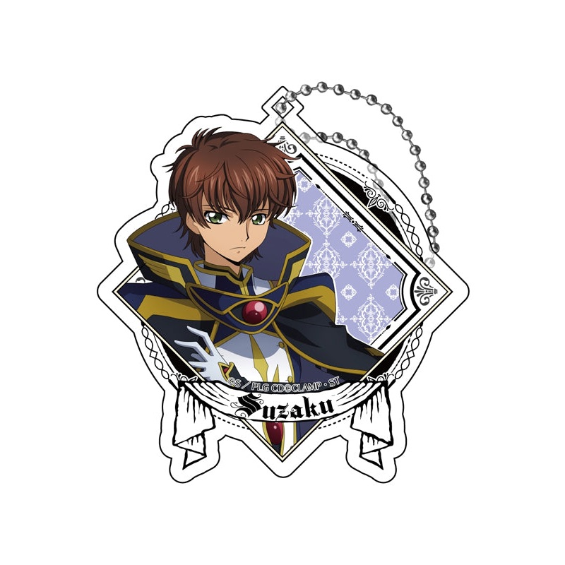 Code Geass Lelouch of the Rebellion Y Line Acrylic Key Chain Suzaku