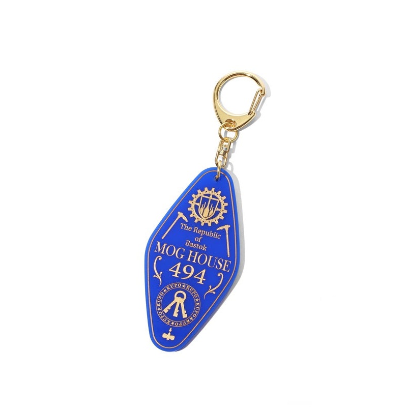 Final Fantasy XI Square Enix Mog Houses Key Chain Bastok
