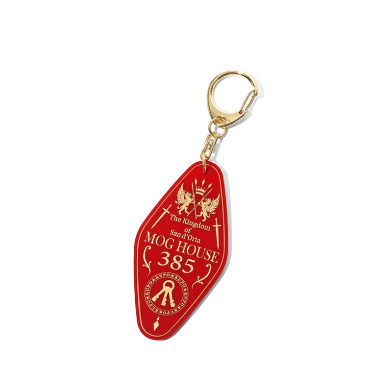 Final Fantasy XI Square Enix Mog Houses Key Chain San d'Oria