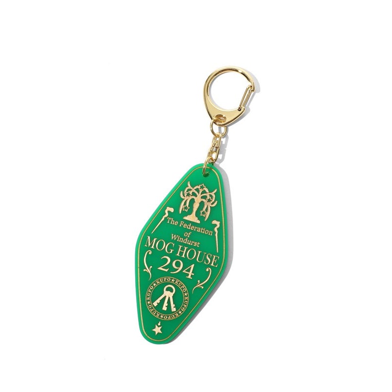 Final Fantasy XI Square Enix Mog Houses Key Chain Windurst