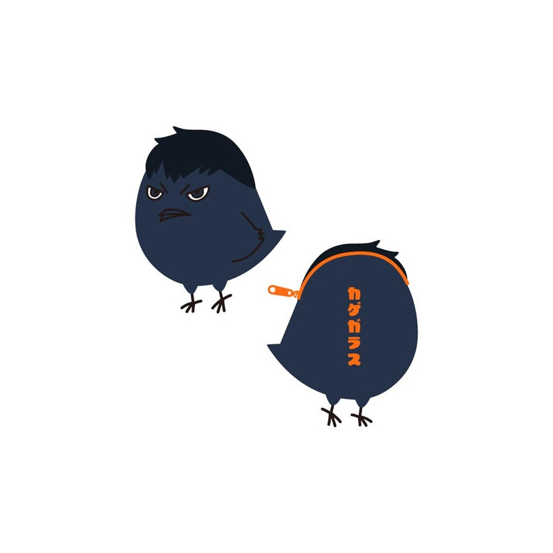 Haikyu!! Takaratomy Arts Mofumofu Coin Case B Kageyama Crow