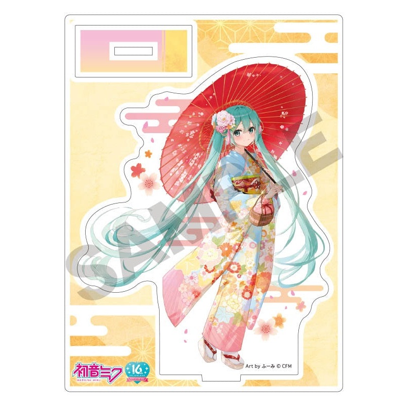 Hatsune Miku Crux Acrylic Stand Kimono Sanpo
