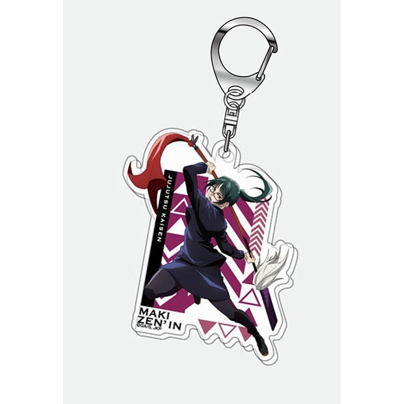 Jujutsu Kaisen Bandai Acrylic Key Chain 04 Zen'in Maki AK