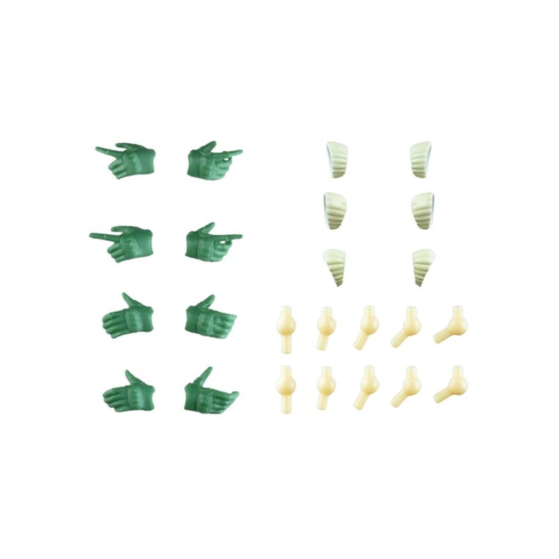 LAOP10 LittleArmory TOMYTEC Tactical Gloves for Sousai Shojo Teien (Green)