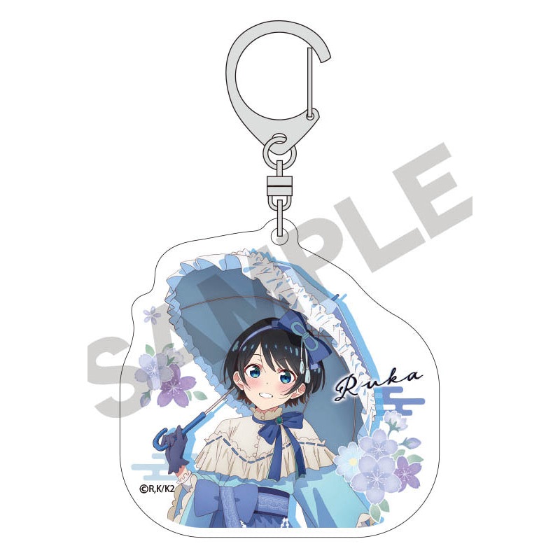 Rent-A-Girlfriend Crux Acrylic Key Chain Sarashina Ruka Japanese Style Lolita