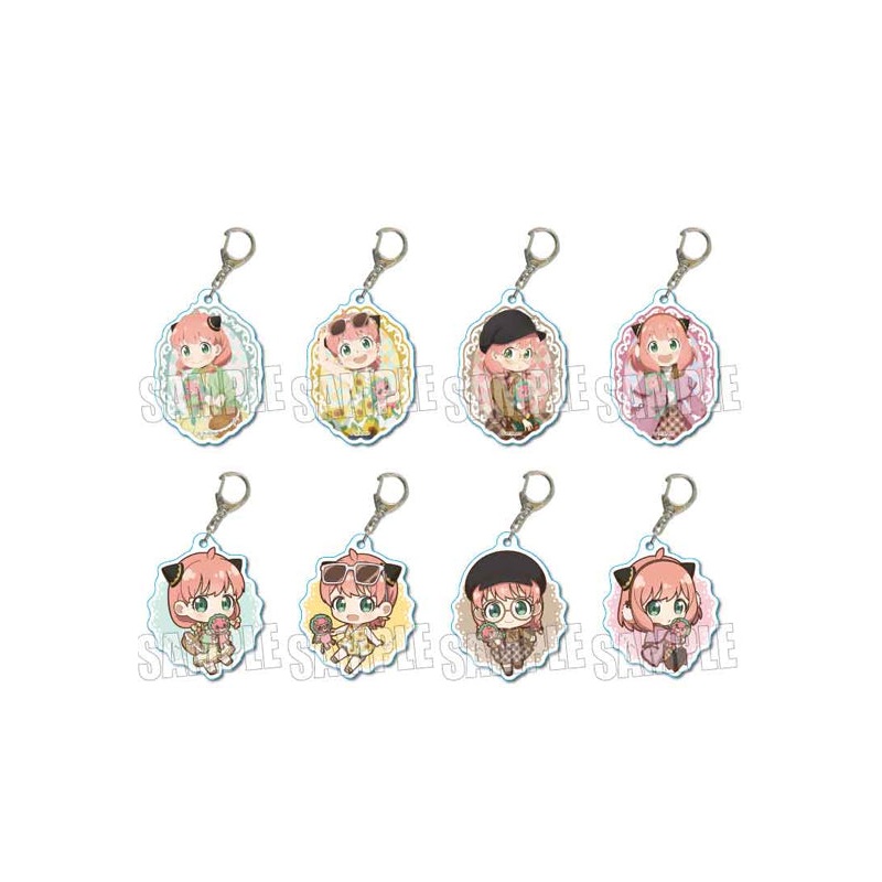 SPY x FAMILY Bell House Trading Acrylic Key Chain Four Seasons Ver.(1 Random)