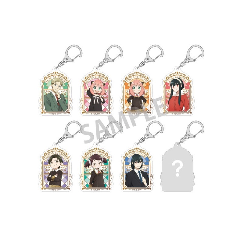 SPY x FAMILY KAMIO JAPAN Trading Acrylic Key Chain Vol.2