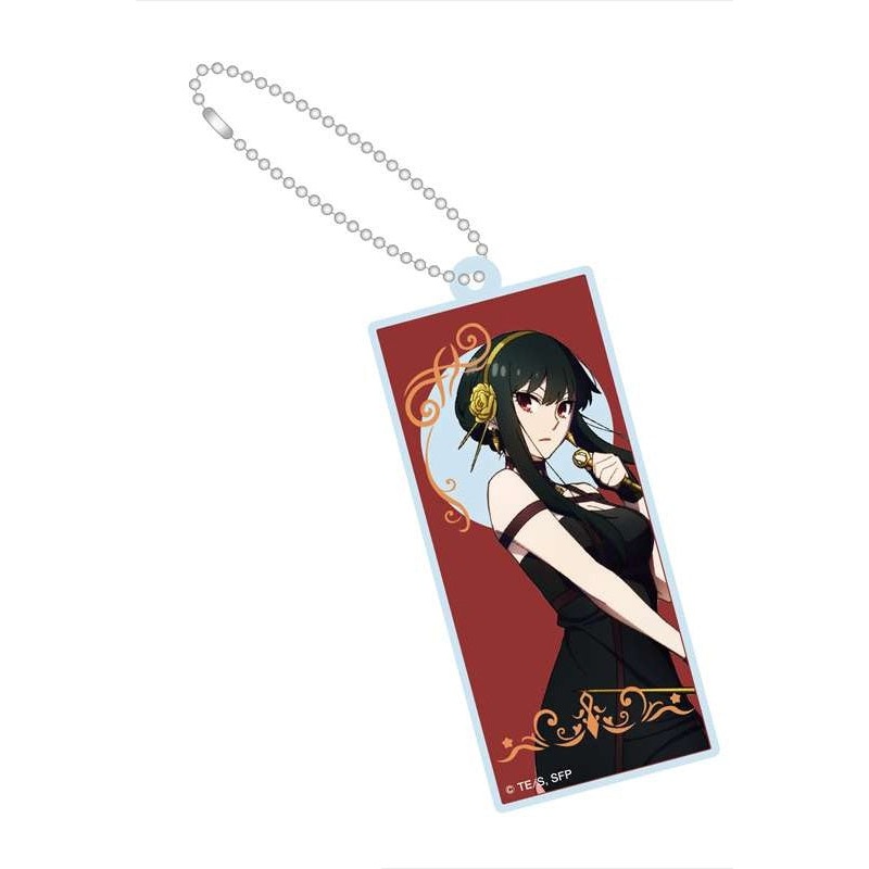SPY x FAMILY Shouwa Note Kirakira Acrylic Key Chain 03 Yor Forger(Resale)