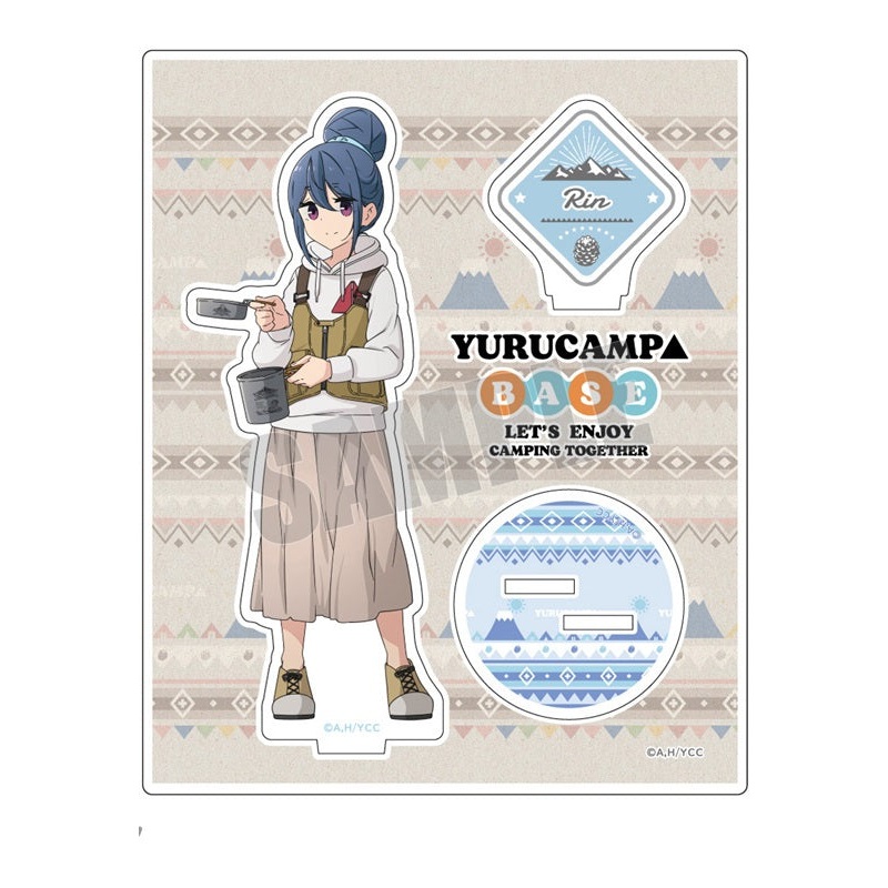 Yurucamp ACROSS YURUCAMP BASE Acrylic Stand Rin
