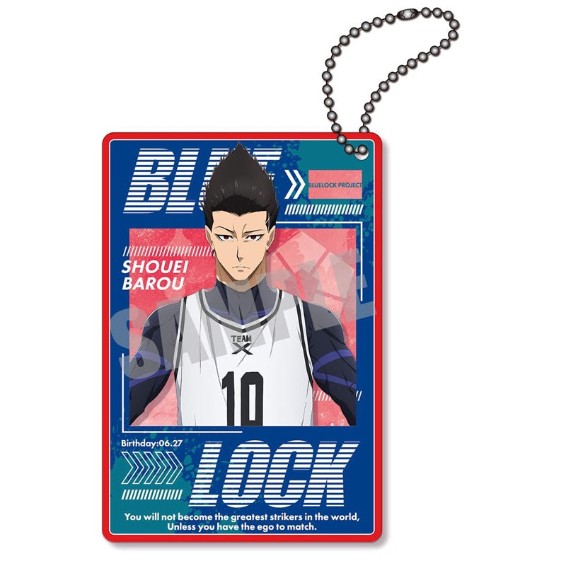 Blue Lock Cabinet Acrylic Key Chain Vol.2 Barou Shouei