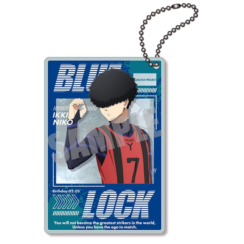 Blue Lock Cabinet Acrylic Key Chain Vol.2 Niko Ikki