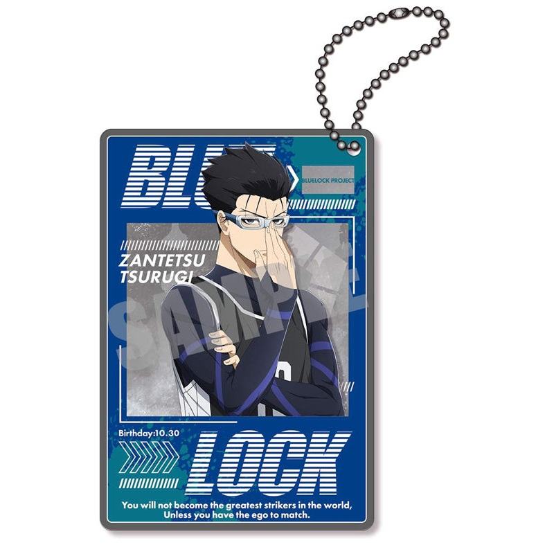Blue Lock Cabinet Acrylic Key Chain Vol.2 Tsurugi Zantetsu