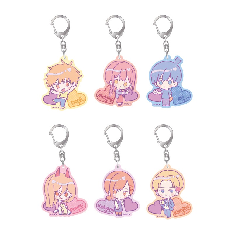 Chainsaw Man Algernon Product Love Pastel Acrylic Key Chain (1 Random)