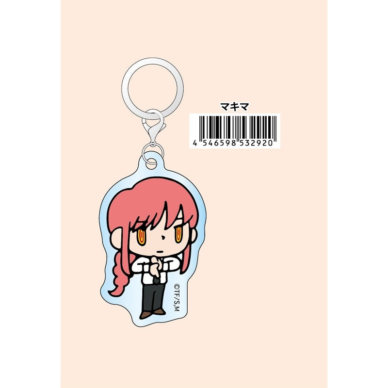 Chainsaw Man eye up Acrylic Marker Charm Makima