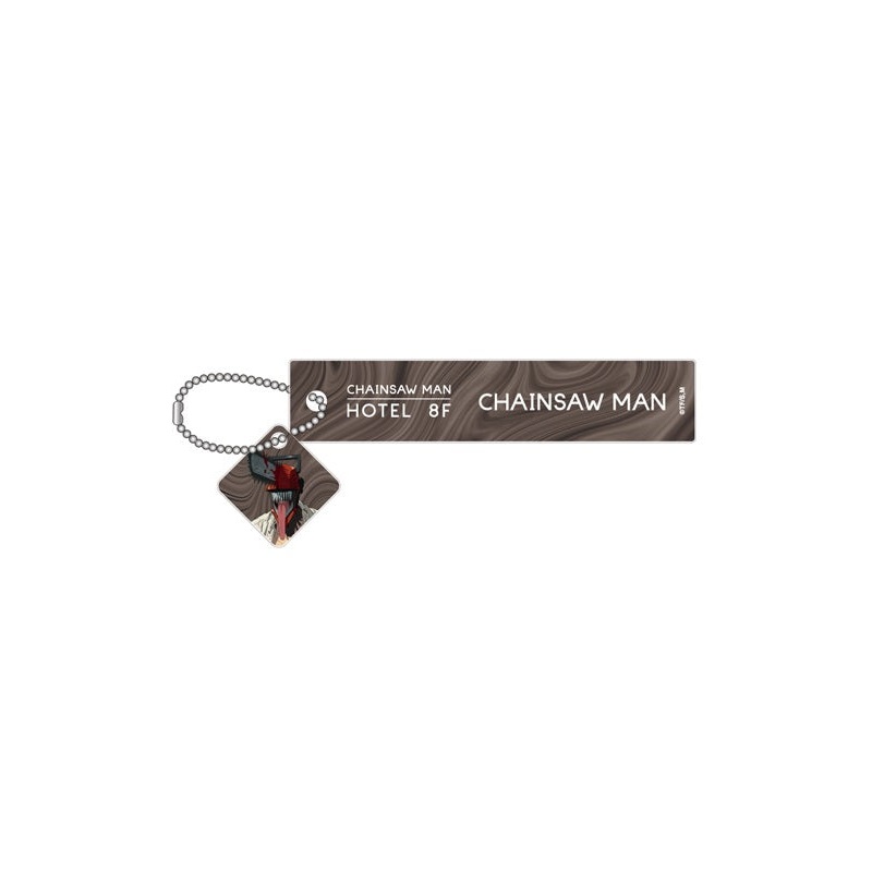 Chainsaw Man Ponycanyon Planning Hotel Key Chain Chainsaw Man