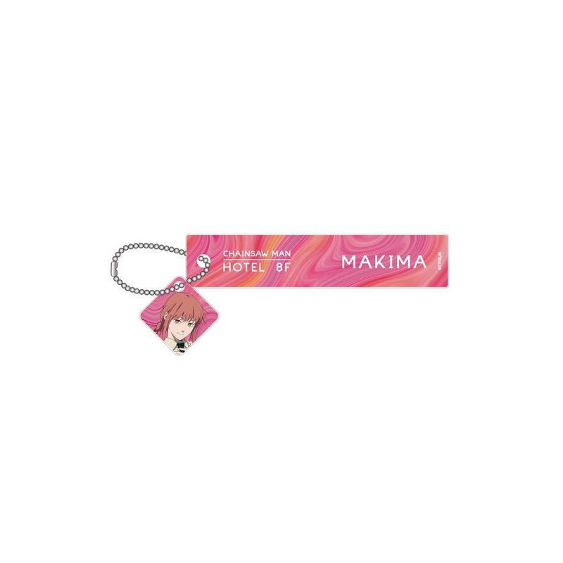 Chainsaw Man Ponycanyon Planning Hotel Key Chain Makima
