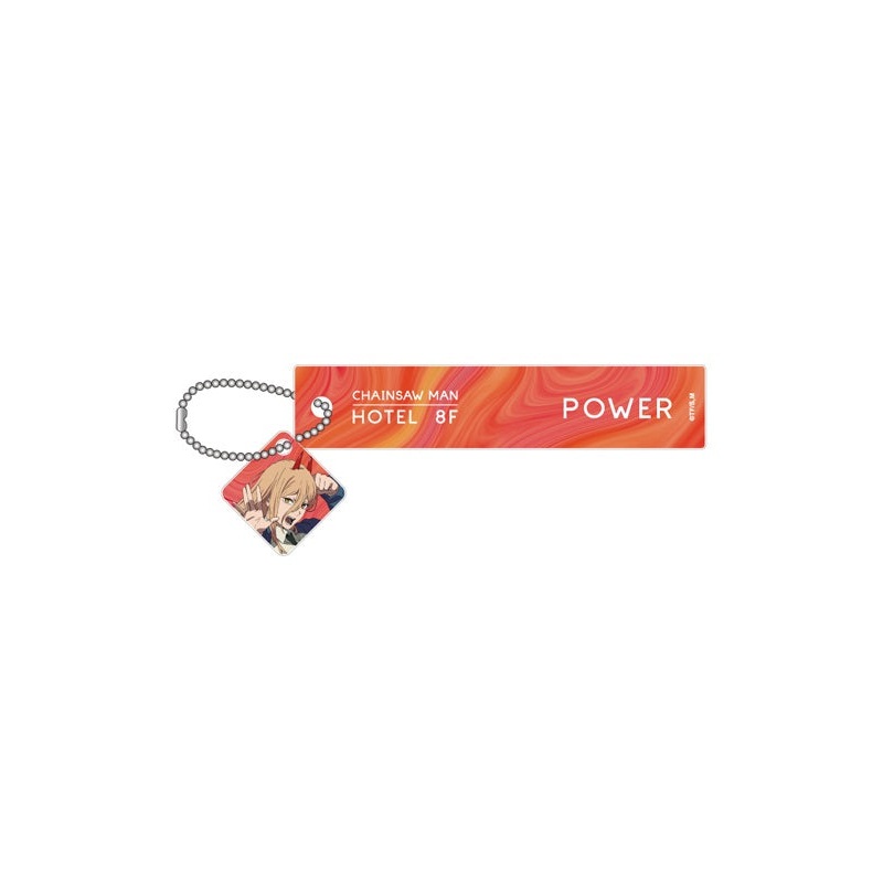 Chainsaw Man Ponycanyon Planning Hotel Key Chain Power