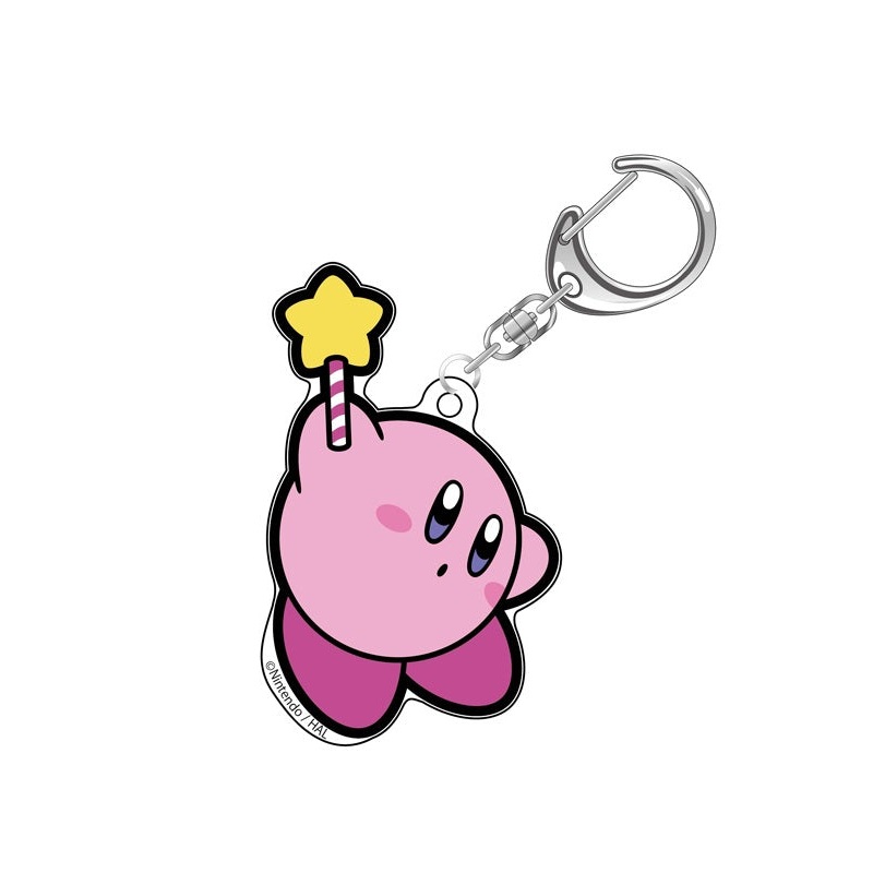 Kirby's Dream Land Twinkle 30th Glitter Key Chain B The Fountain of dream (Resale)