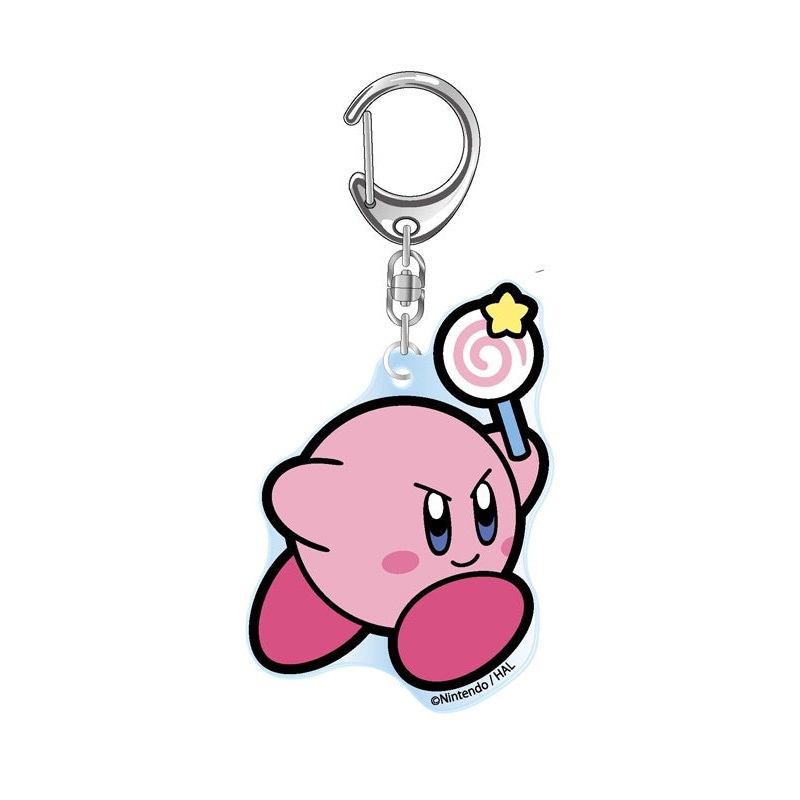 Kirby's Dream Land Twinkle 30th Glitter Key Chain G Muteki no Candy