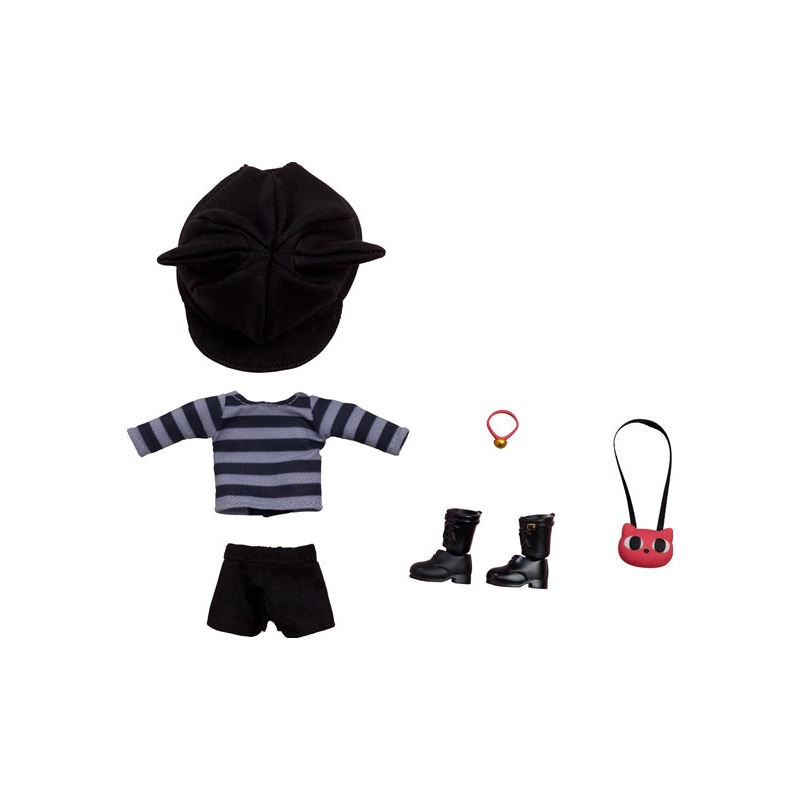 Nendoroid Doll Outfit Set: Cat-Themed Outfit (Gray)