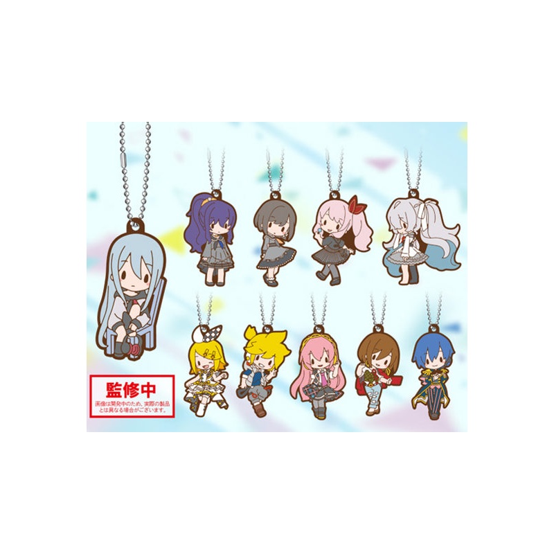 Project SEKAI Colorful Stage! feat. Hatsune Miku Sega Capsule Rubber Mascot Key Chain Collection Vol.3(1 Random)