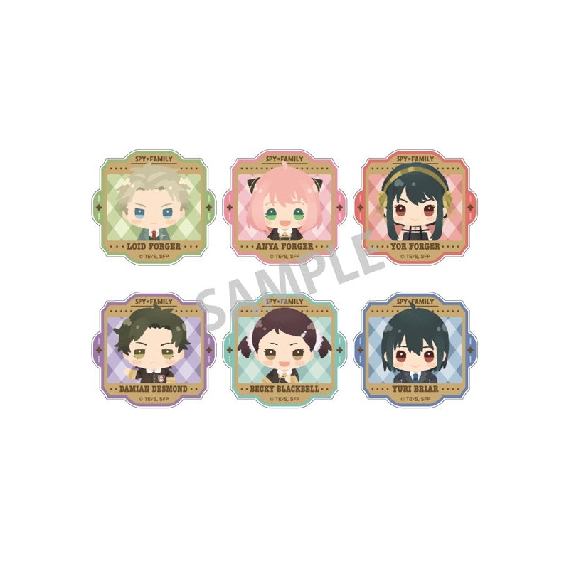 SPY x FAMILY KAMIO JAPAN Trading Acrylic Clip Chimakko(1 Random)