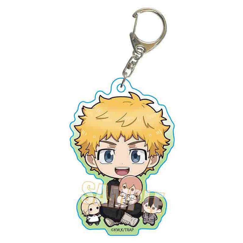 Tokyo Revengers Bell House Acrylic Key Chain Hanagaki Takemichi GyuGyutto Plush Ver.