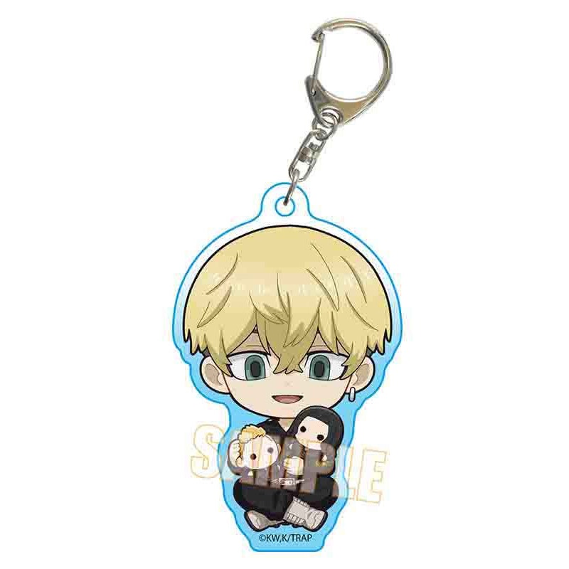 Tokyo Revengers Bell House Acrylic Key Chain Matsuno Chifuyu GyuGyutto Plush Ver.