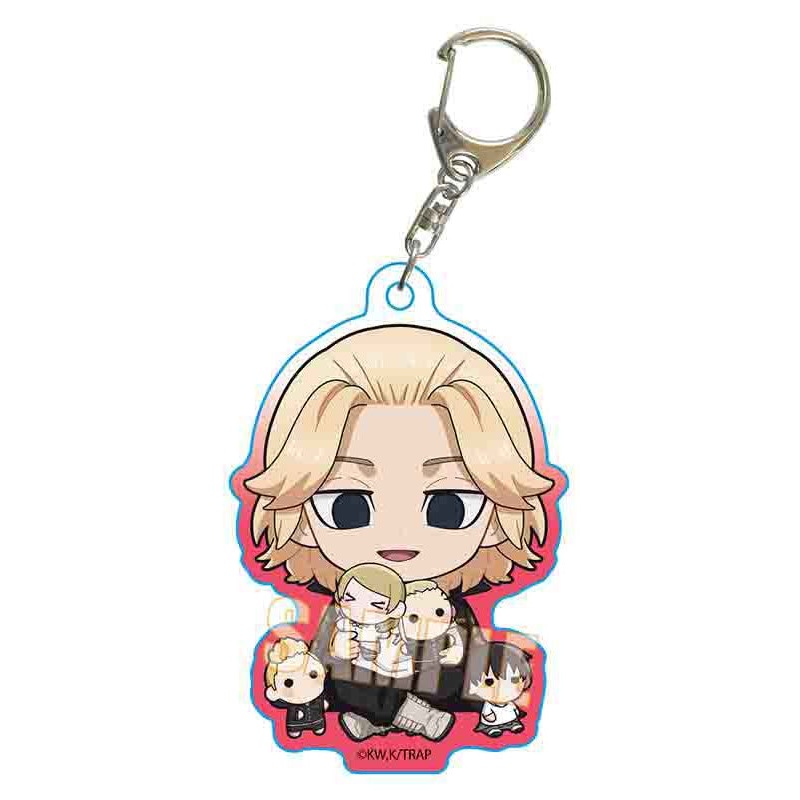 Tokyo Revengers Bell House Acrylic Key Chain Sano Manjiro GyuGyutto Plush Ver.
