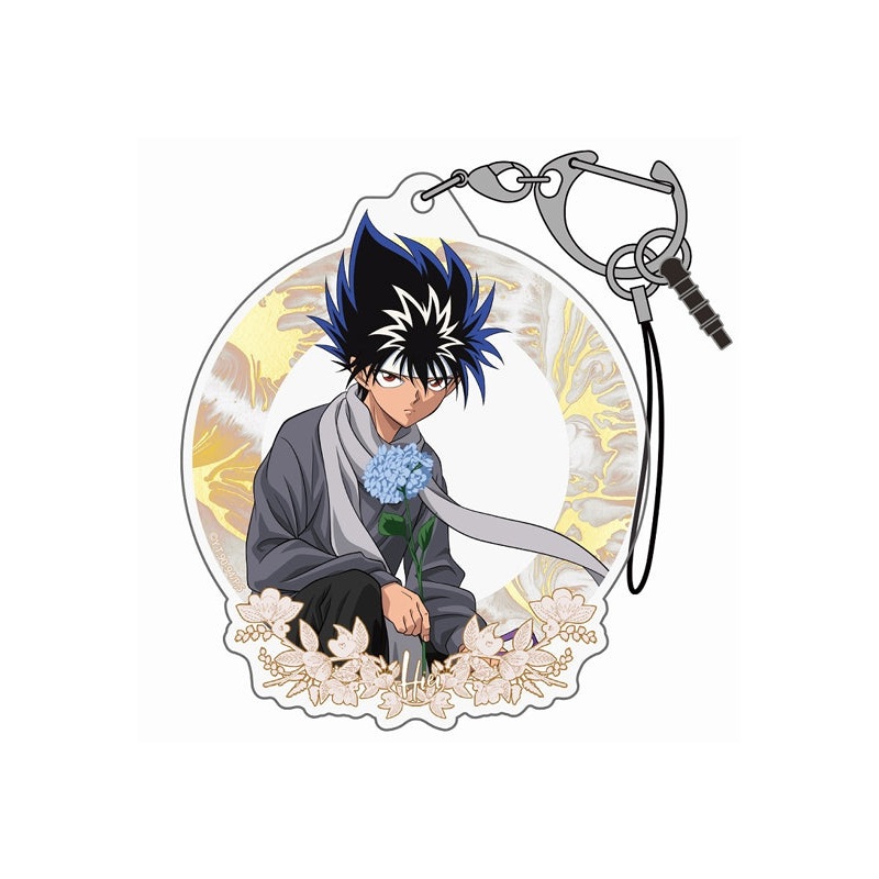YuYu Hakusho Cospa Original Illustration Hiei Acrylic Multi Key Chain Bouquet Ver.